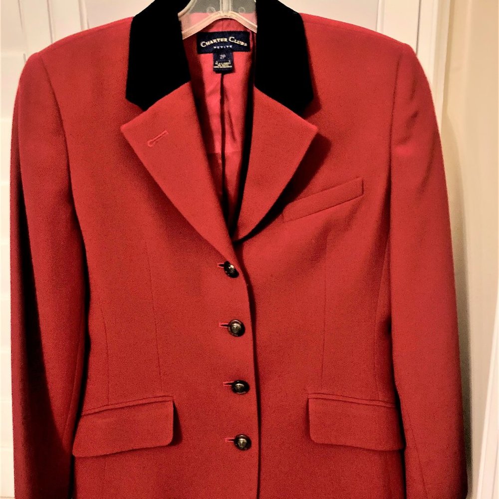 2P Twill Riding Jacket Style by Charter Club